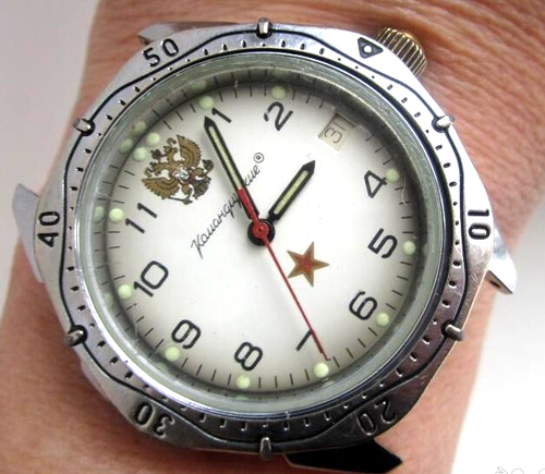 LEGENDARY RUSSIAN VINTAGE MENS WATCH VOSTOK KOMANDIRSKIYe MECHANICAL WORKING - Picture 16 of 16
