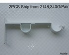 <!--F#f_0-->DOUBLE SINGLE DUAL HEAVY DUTY CURTAIN ROD BRACKET BRACE SUPPORT 2PCS 185 28MM WT<!--F/-->