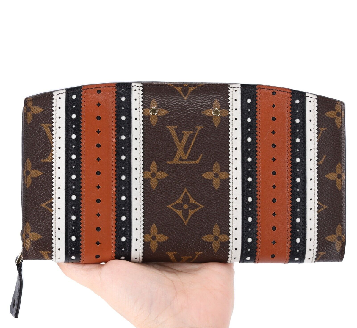 Louis Vuitton Steamer Zippy Wallet Limited Edition Brogue Louis Vuitton Steamer Zippy Wallet Limited Edition Brogue