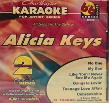 40398 ALICIA KEYS   CHARTBUSTER KARAOKE CDG LOT VA