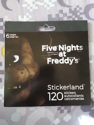 Five Nights at Freddy's Book of Stickers Stickerland *New*