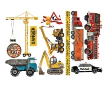 Under Construction - Redesign With Prima Mini Decor Transfer Furniture Decal