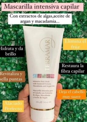 Mascarilla Intensiva Para Cabello Terramar Nueva Presentación 200gr