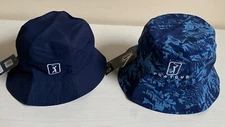 2 PGA PRO SERIES Reversible Bucket Hat OSFM Fits Up To 7.5 Size Moisture WIC