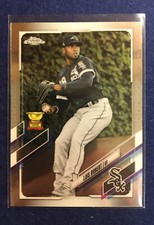 2021 Topps Chrome Luis Robert #56 base Gold Cup