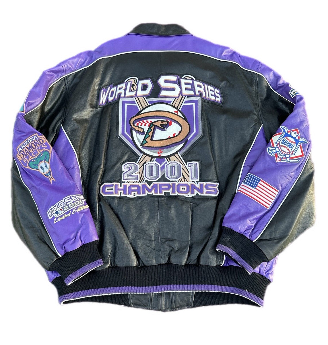 2001 MLB Design Arizona Diamondbacks World Series Championship