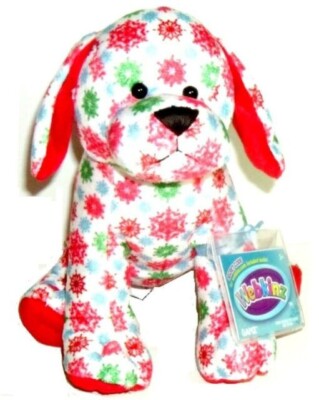 Webkinz Snowflake Puppy  Soft Plush Animal With Online Code From Ganz Christmas