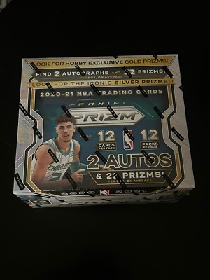 Panini Prizm 2020-21 Basketball Hobby Box (144 Cards) for sale