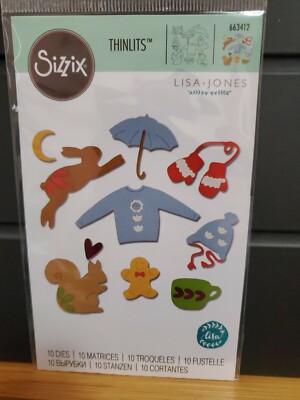 Sizzix Thinlits dies Winter Elements