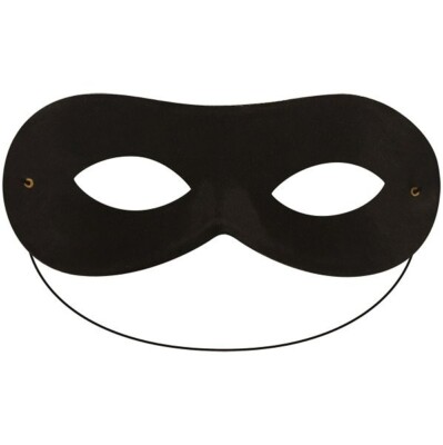 KINDER SCHWARZE RÄUBER MASKE SUPERHELD DIEB BANDIT HALLOWEEN KOSTÜM BUCH WOCHE