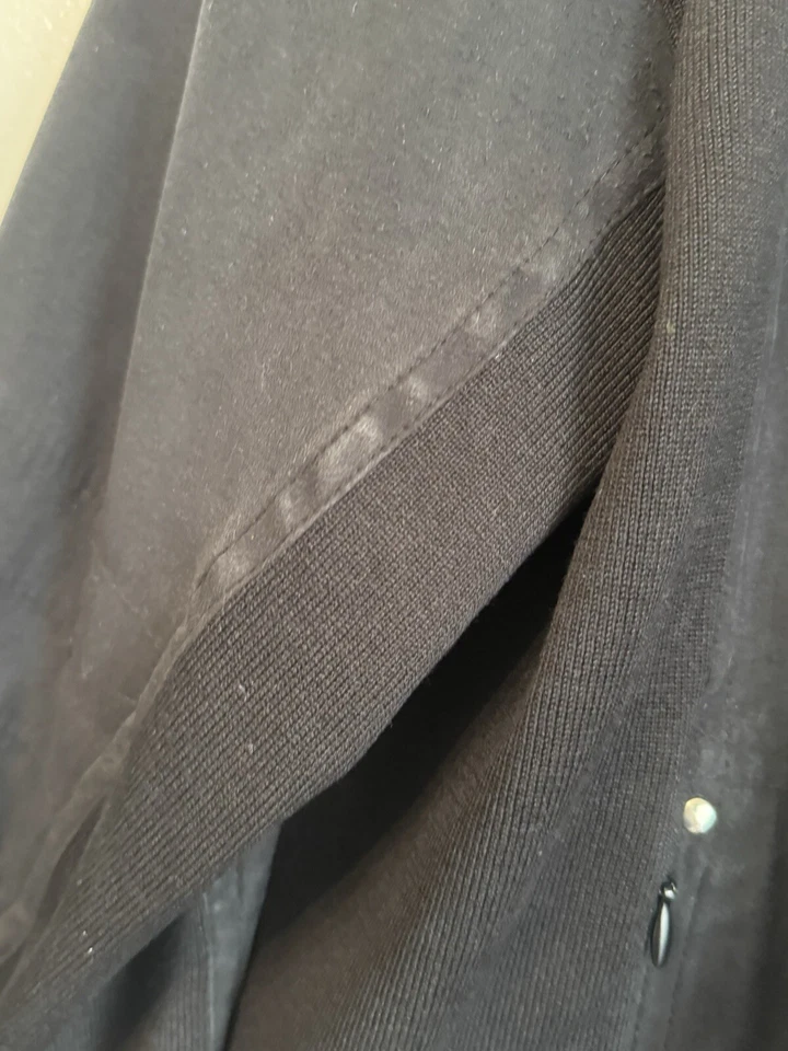 Jamie Sadock Women’s s Silk Blend Jacket Size M Black Golf Casual Quite Luxury - Изображение 4 из 4