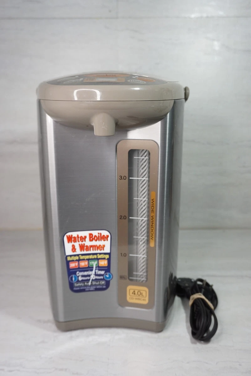 Zojirushi water top boiler 4 liter