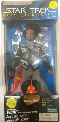 Playmate Star Trek Generations COLLECTOR SERIES Alien Edition Worf
