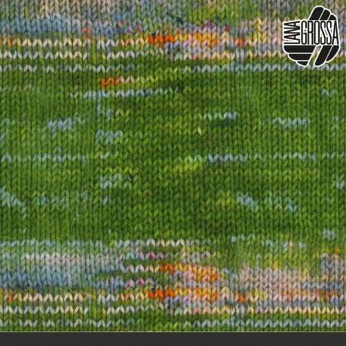 Lana Grossa 5 x 100 g Meilenweit 100 Spray Stricken Wolle Merino 5 Farben - Bild 7 von 11