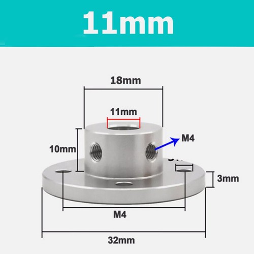 3mm - 14mm Flansch starre Kupplungsmanschette Klemmwinkel Motor Gelenk Verbinder - Picture 20 of 22