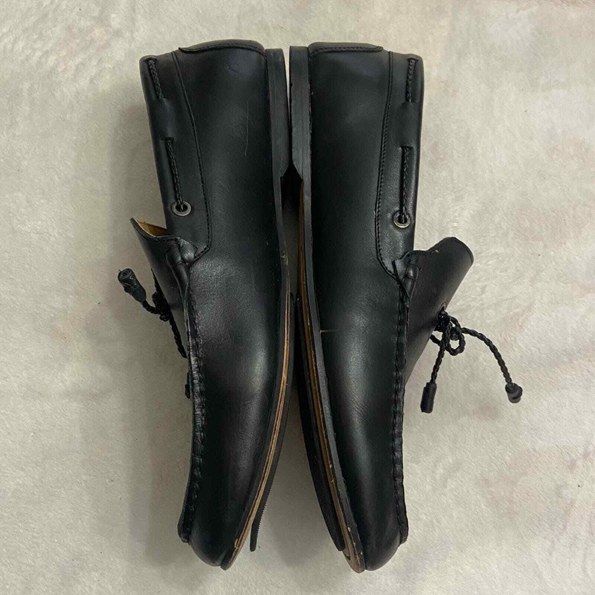 Anthony Veer Franklin loafers black leather Amazon.com | Anthony Veer Kennedy Tassel Loafer for Men  main image 2