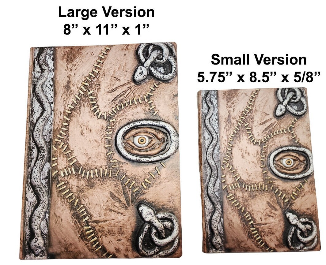 Hocus Pocus Book of Spells Prop - spellbook Halloween Notebook Necronomicon  | eBay