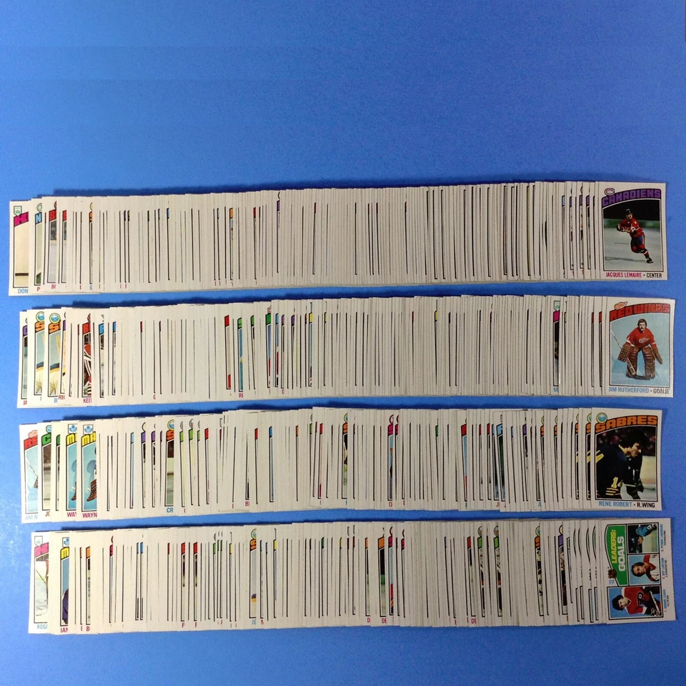 1976-77 Topps Hockey Cards Commons Stars Semi Stars U-PICK Hockey Card NM - Image 3 of 3