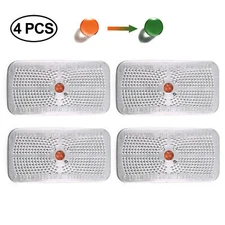 Reusable Silica Gel Desiccant Beads Dehumidifier Canister Safe 40 Gram 4 Packs