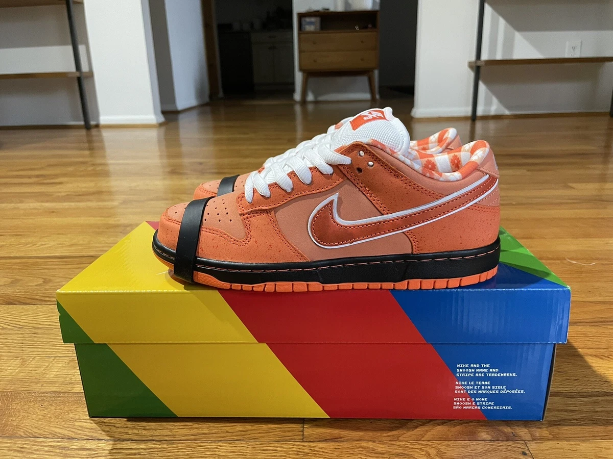 NIKE SB DUNK LOW Concepts Orange Lobster SIZE US 6M FD8776