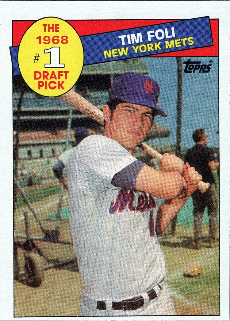 1985 Topps #271 Tim Foli FDP New York Mets EX-MT