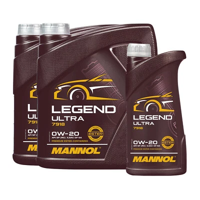 MANNOL 7918 Legend Ultra SAE 0W20, API SP RC, 2x4+1 Litres - Photo 1/4