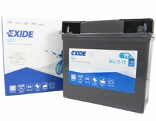 BATTERIA PER MOTO BMW ORIGINALE EXIDE GEL 12-19 G 12 19 G19 SERIE F R K 