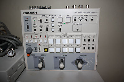 Panasonic AW-RP505 camera controller AW-PS505 power supply and