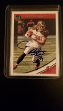 Cameron Brate Tampa Bay Buccaneers Hand Signed Autographed Optic Card