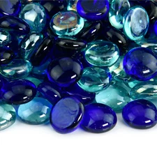 Beach Vibes - Fire Glass Beads for Indoor and Outdoor Fire Pits or Fireplaces