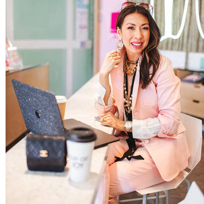 cabi pink jacket