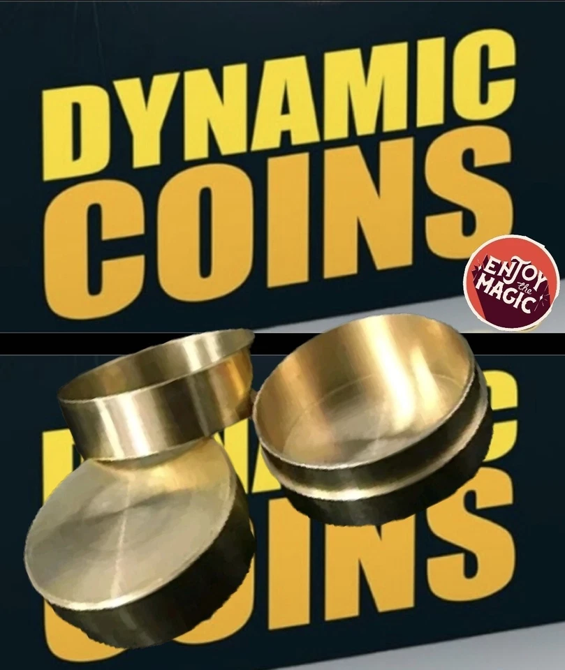 Truco Mágico Monedas Dinámicas Pila de Cuartos de Desaparición Primer Truco T6 Foto 2 de 4