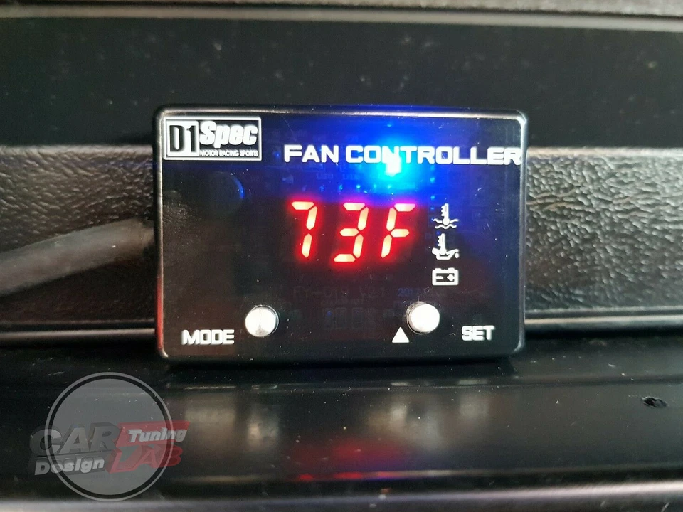 Súper controlador de ventilador universal automático D1 Spec 3 en 1 sensores de temperatura de aceite de agua Foto 2 de 4