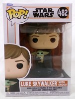 Funko Pop! Star Wars Der Mandalorianer 482 Luke Skywalker Mit Grogu Figur