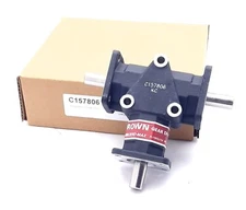 Crown Zero Max C157806 Three Way Right Angle Gearbox 1:1, 1750rpm, 