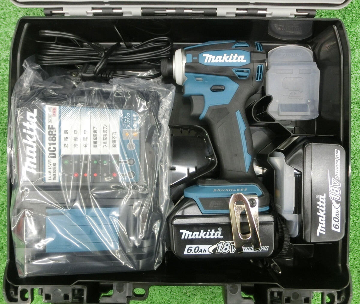 SET Makita Impact Driver TD172DRGX Black / Blue 2 Pieces (2