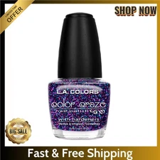 L.A. COLORS Color Craze Nail Polish, Jewel Tone CNP447