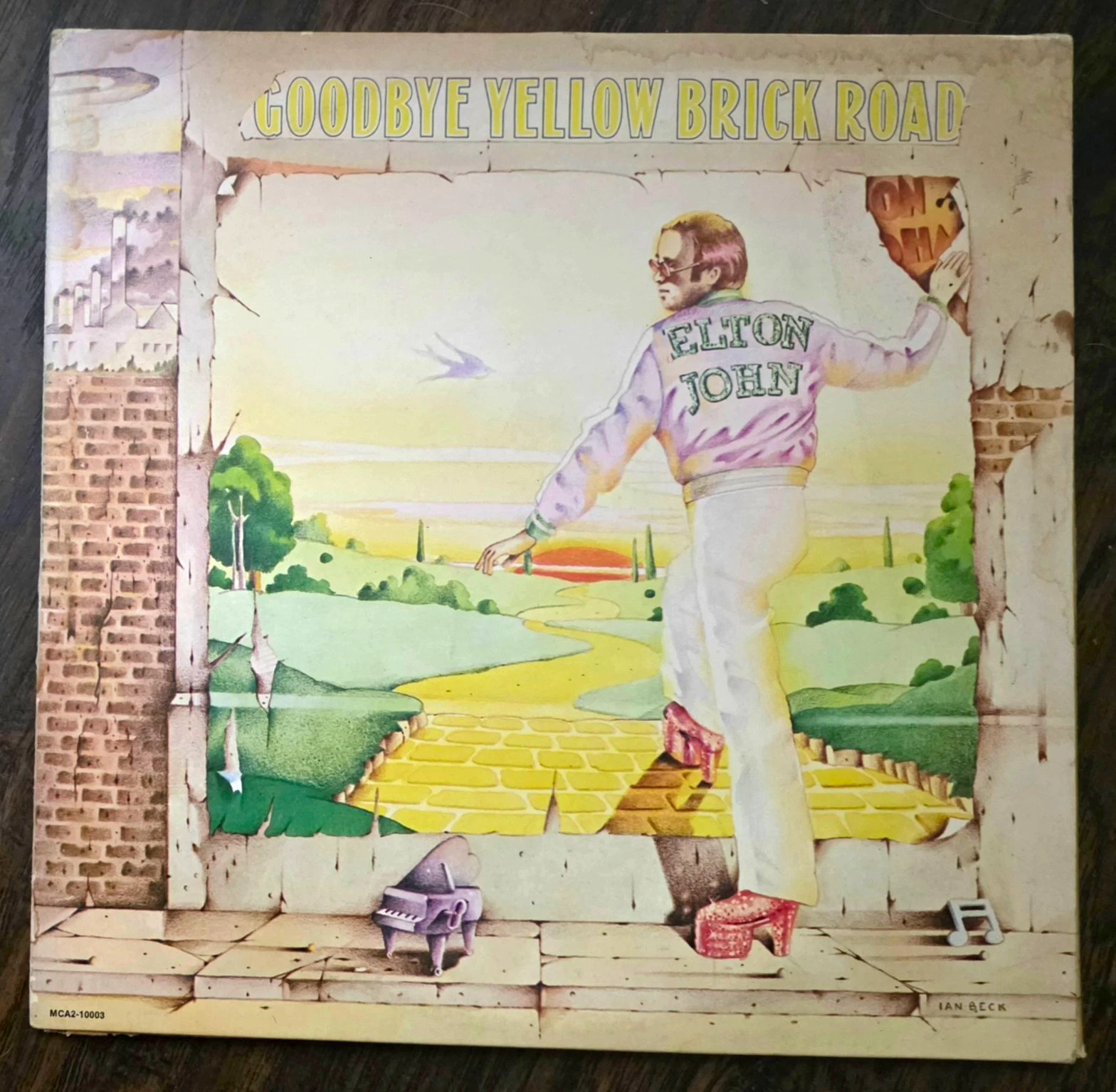 Elton John Goodbye Yellow Brick Road MCA Records 1973 12" Vinyl LP MCA2-10003