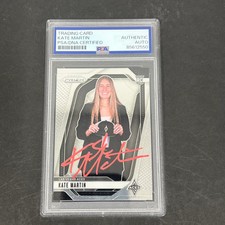 Kate Martin 2024 Panini Prizm rookie card#148 Signed Card PSA Autographed