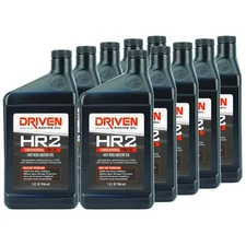 Driven Racing Oil 02006 HR2 Hot Rod Oil, Conventional 10W-30, 10 Quarts