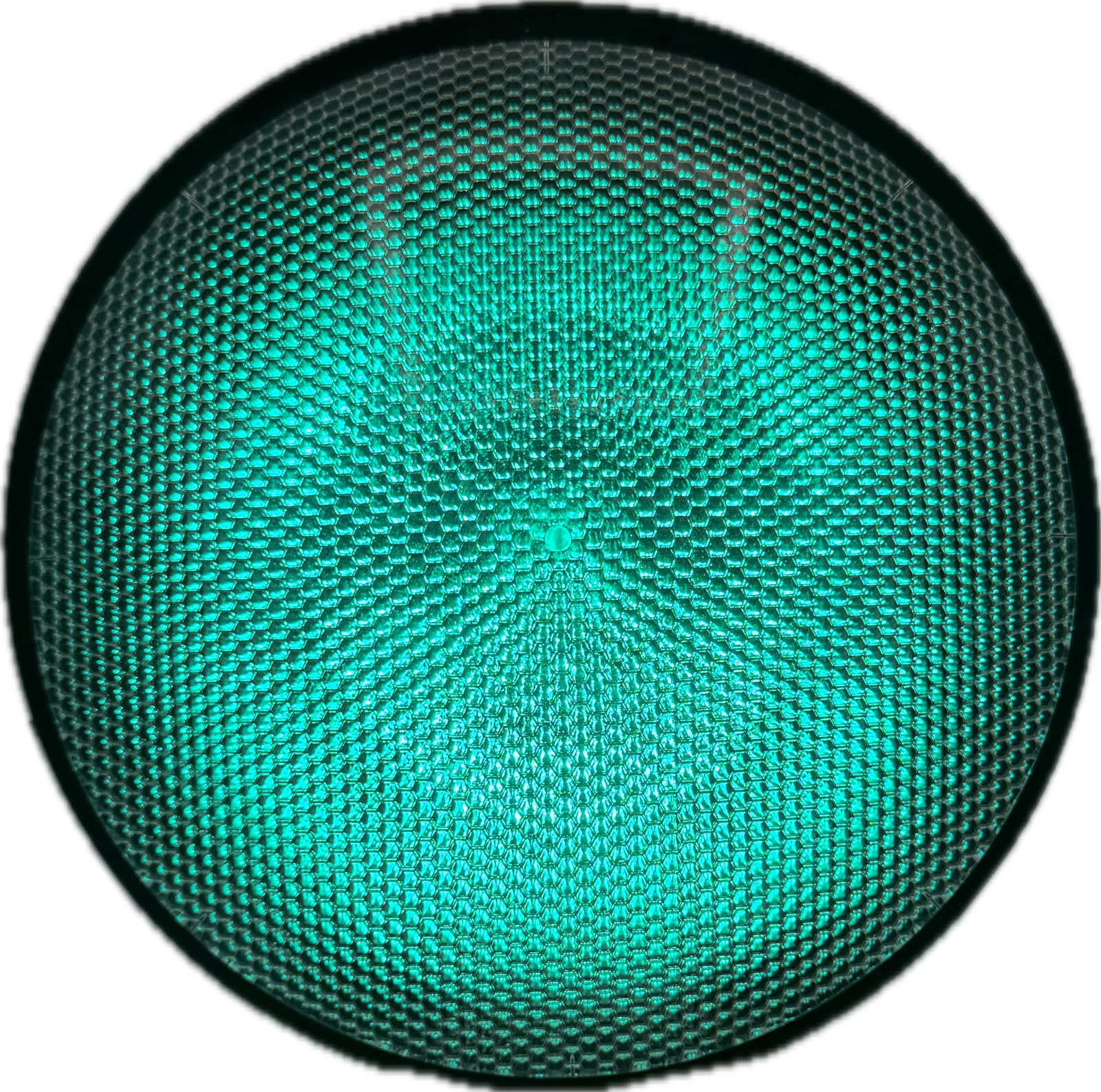 GE Roadway Lighting VLA Model LED Signal Module 12” Green/Clear, DR6-GCFB-VLA