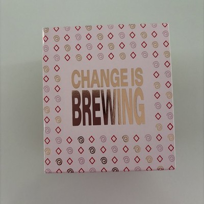 Nespresso Kaffeebecher Change Is Brewing Klarglas Limited Edition - Neu im Karton