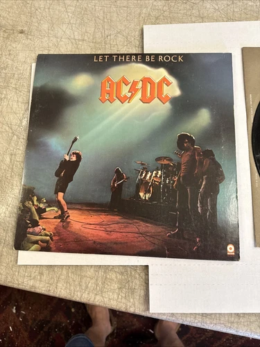 AC/DC LET THERE BE ROCK SD36-151 1st Press 1977 LP Porky Prime Cut/Master Room