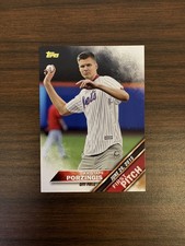 2016 Topps Series 1 First Pitch #FP-8 Kristaps Porzingis New York Mets M/NM