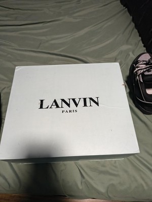 lanvin curb sneakers 44