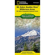National Geographic Trails Illustrated Map: Mt. Baker-Boulder River 826,