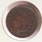 US Rare Old West 1902 Indian Head Penny Coin American Collection Shield Cent USA