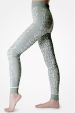 Sweaty Betty Leopard jacquard Base Layer Leggings Size S