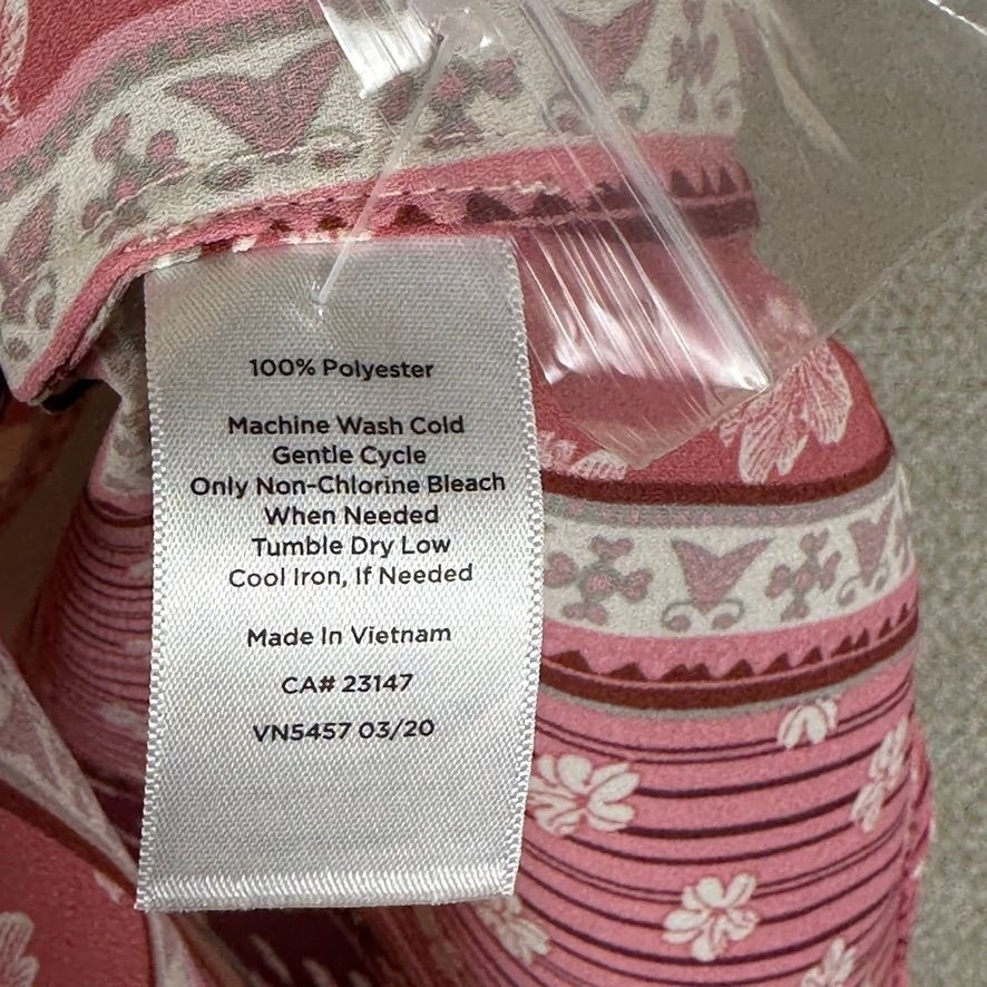 Talbots MP Patchwork Floral Button Down Shirt Pin… - image 10