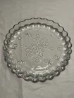 Anchor Hocking Savannah Glass Quiche Pan Pie Plate 10in Vintage Excellent Cond